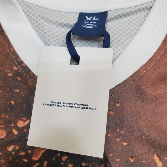 FLAN LABS Rocket Soccer Jersey Mens XL Graphics Breathable Lightweight NWT - Picture 6 of 11